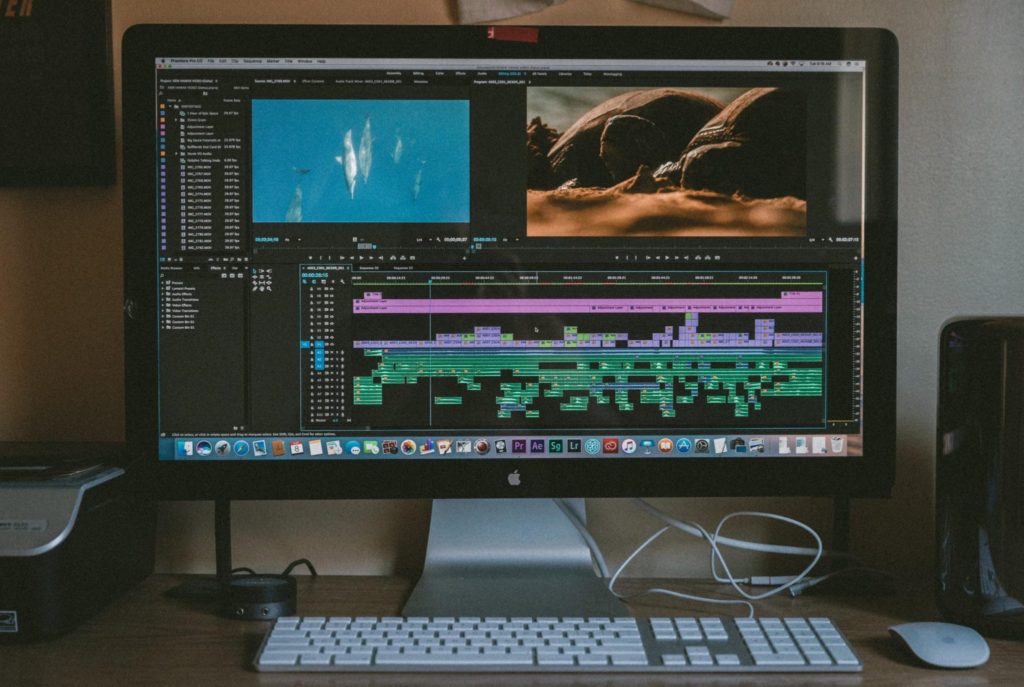 Video Editing Screen