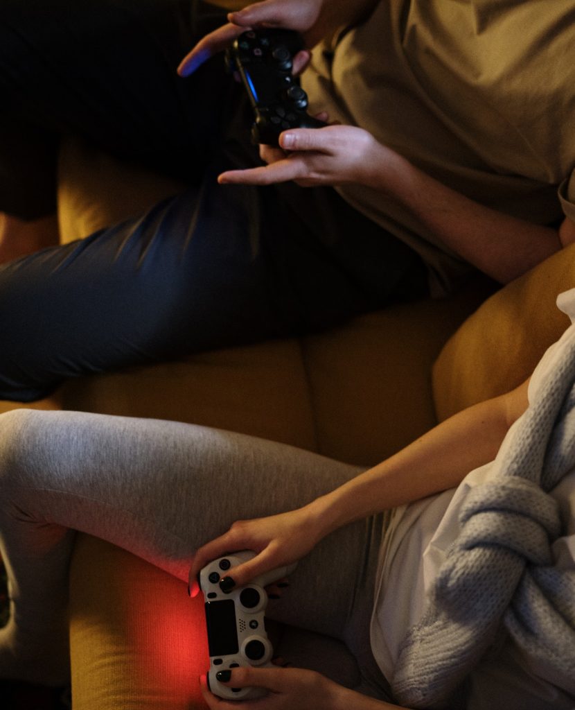 Gaming with friends